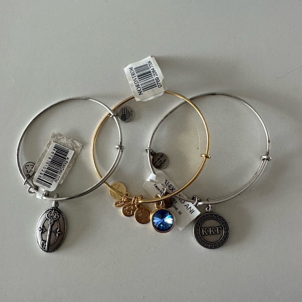 Alex & Ani Kappa Kappa Gamma sorority bracelets